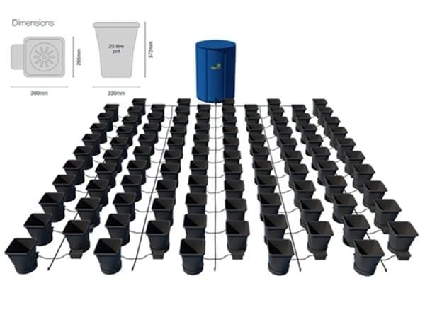 Autopot XL 100 Saksılı Sistem