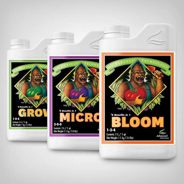 Advanced Nutrients Grow-Micro-Bloom 1 Litre