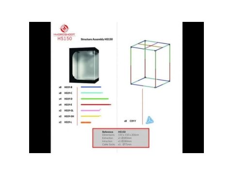 Hydro Shoot 150X150X200 HS150