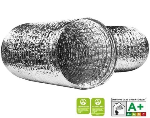 Aluafs 203mm Flexible Hava Kanalı 10metre