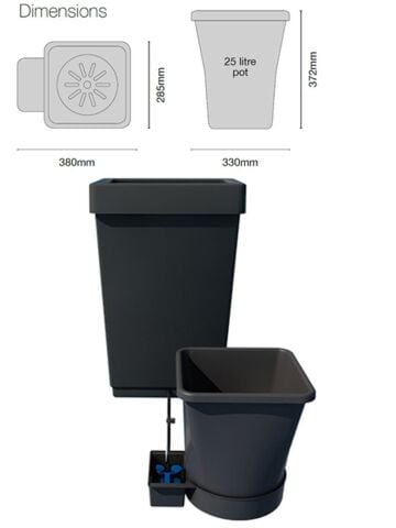 Autopot XL 1 Saksılı Sistem