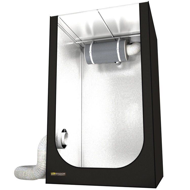 Led Wisdom GT100 100x100x200 Bitki Yetiştirme Kabini