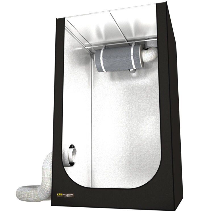 Led Wisdom GT40 40X40X140 Bitki Yetiştirme Kabini