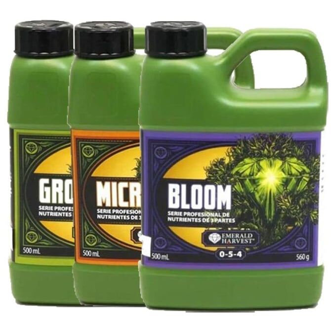 Emerald Harvest Grow Micro Bloom 500 ml