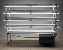 Dikey Topraksız Tarım Sistemi 4 Katlı