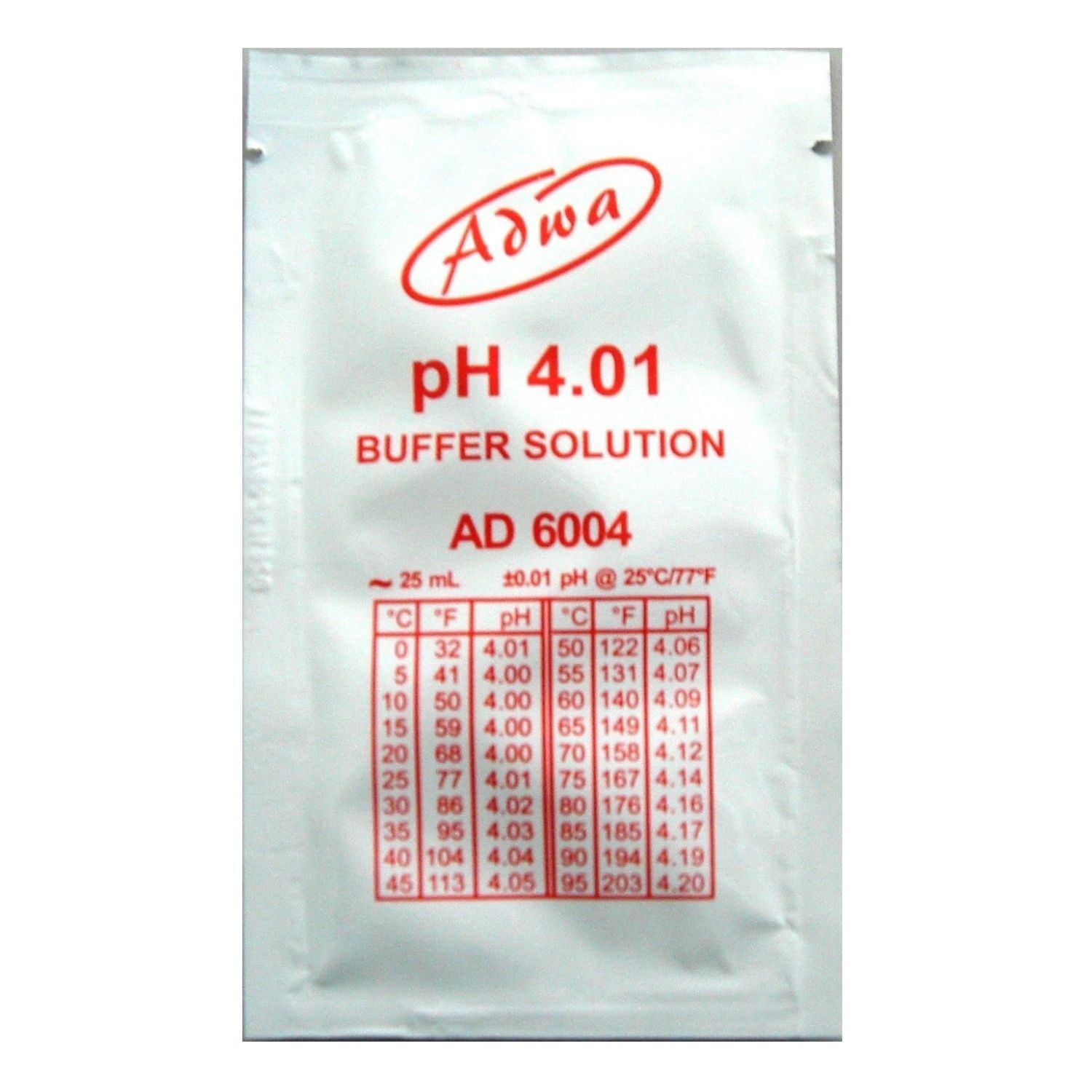 Adwa pH 4.01 Kalibrasyon Sıvısı 20ml