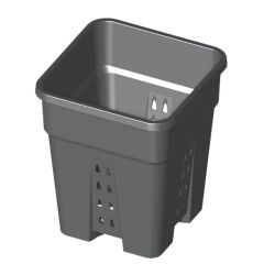 Delikli Kare Saksı 18 Litre